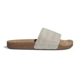 Adidas Adilette Cork Suede Slide Brown