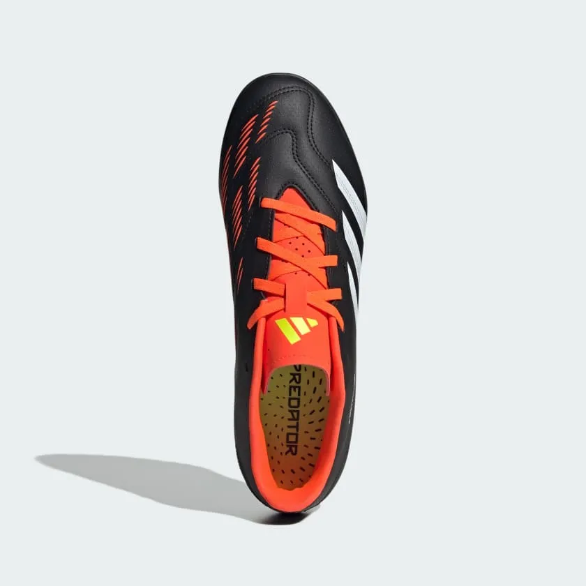 ADIDAS PREDATOR CLUB TURF FOOTBALL BOOTS - BLACK