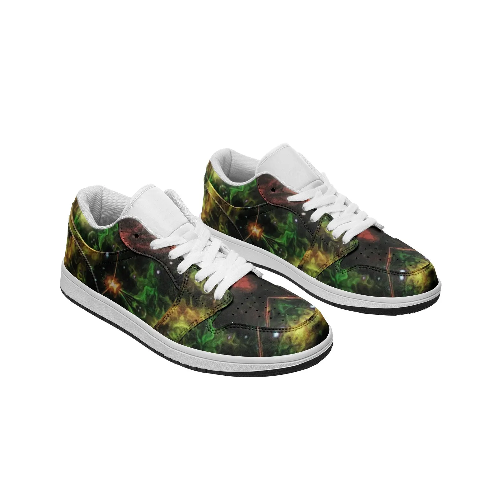 Eostarra Psychedelic Full-Style Low-Top Sneakers