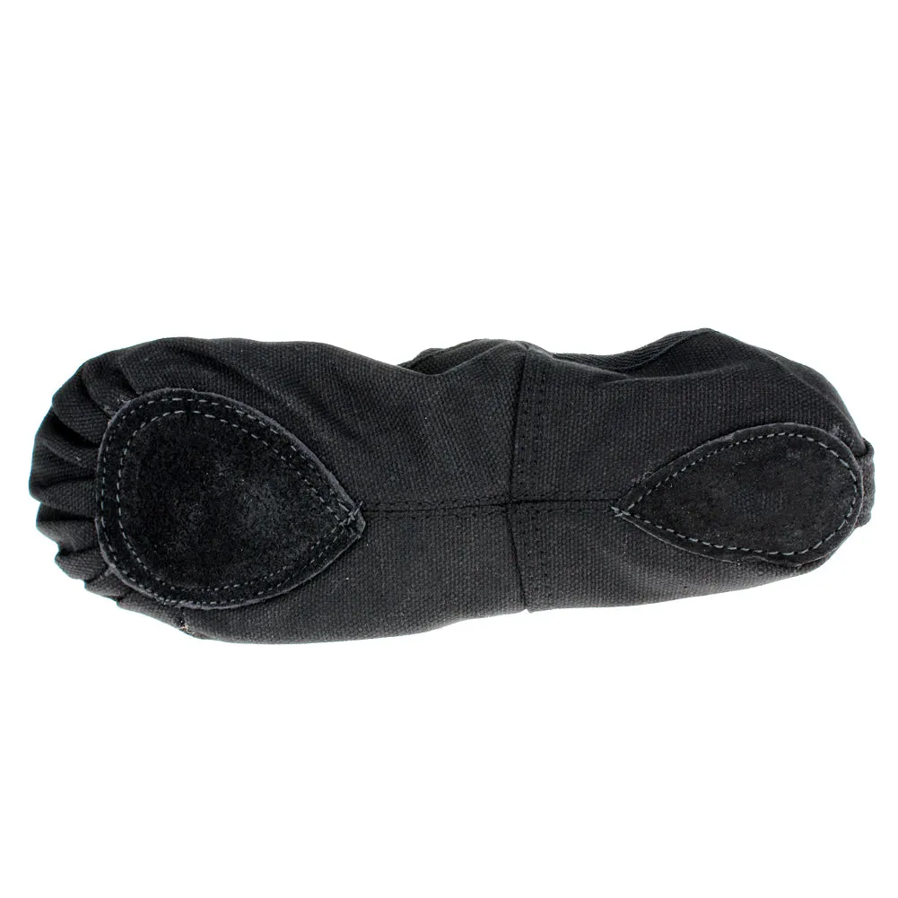 Kid Girl's Canvas Bowknot Dance Ballet Flat