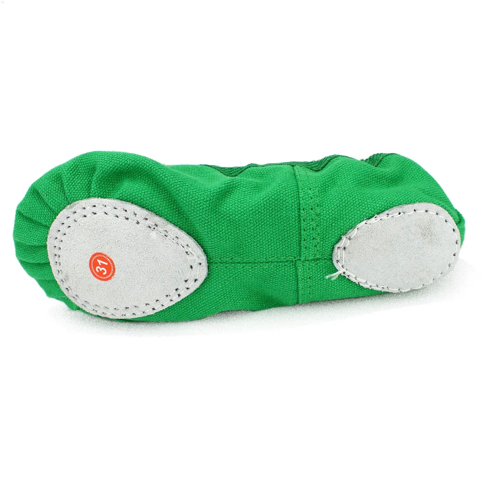 Kid Girl's Canvas Bowknot Dance Ballet Flat