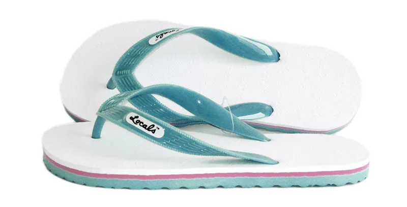 Locals Stripe Slippa Flip Flops