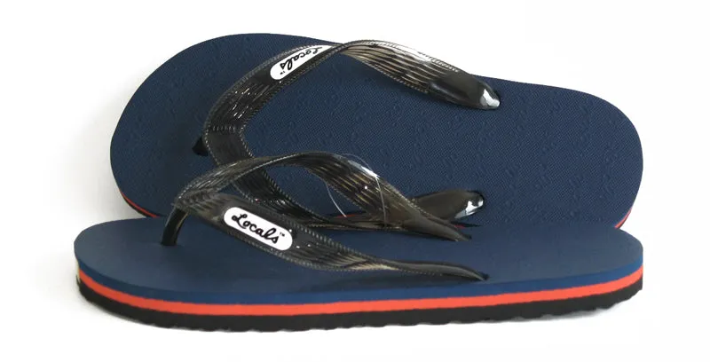 Locals Stripe Slippa Flip Flops