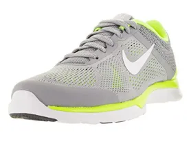NIKE WOMENS IN-SEASON TR 5 WOLF GREY/WHITE/VOLT/PR PLTNM TRAINING SHOE (9)