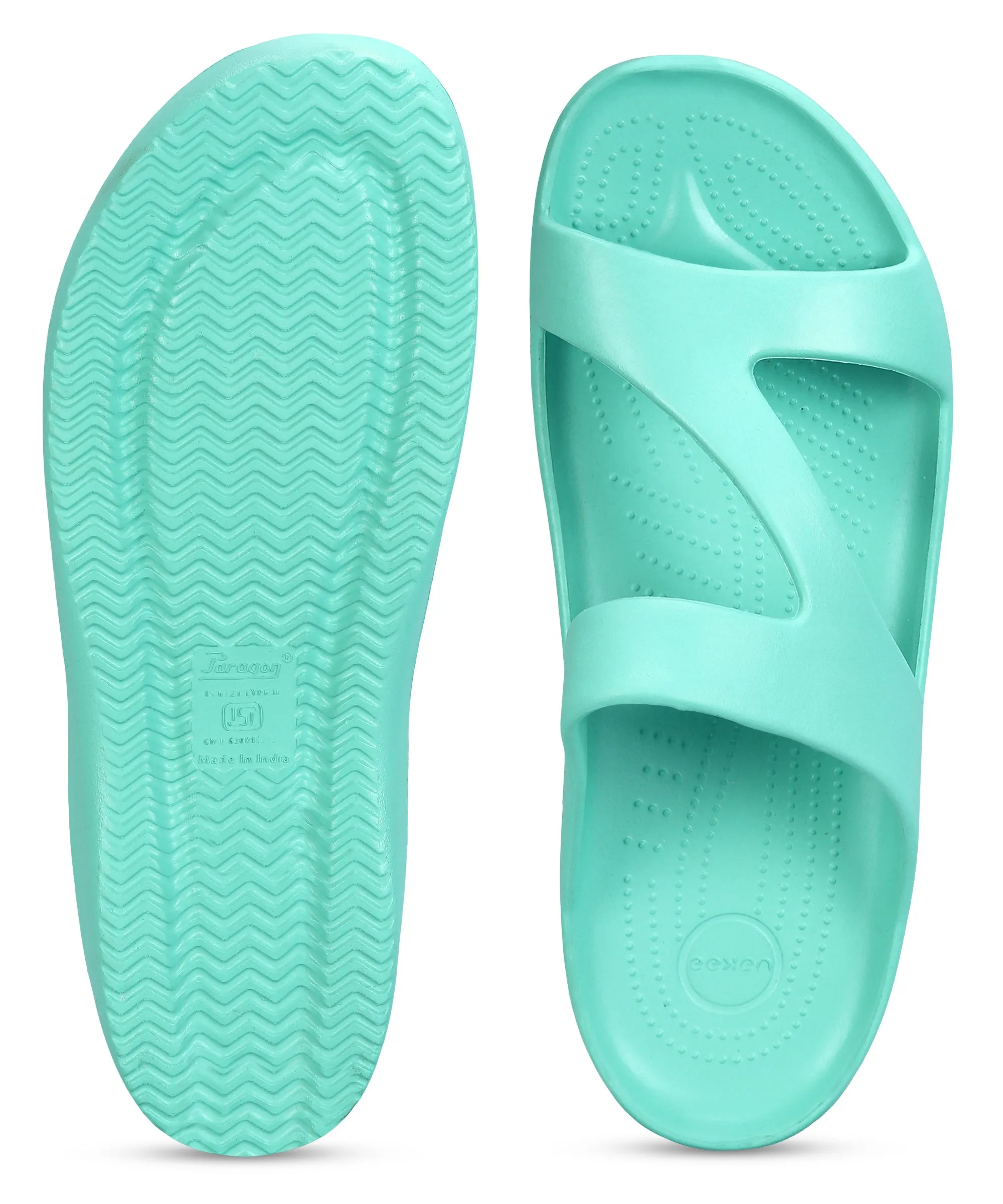 Paragon Women's Lightweight, Washable and Durable Blue Slippers for Everyday Use